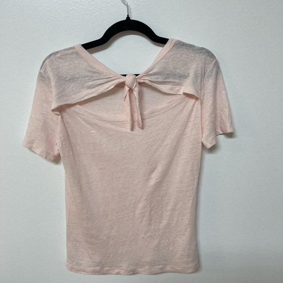 A.L.C. Leigh Tie Back Tee - Picture 4 of 6